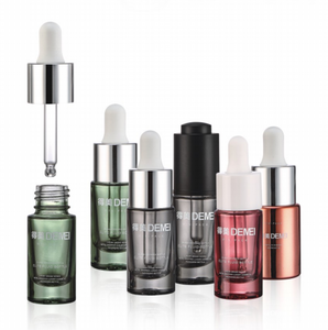 Mini aluminum Comestic Dropper Bottle para sa packaging
