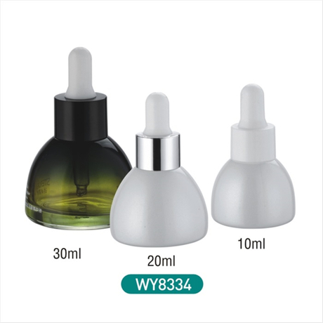 10 ml 20 ml 30 ml Opakowanie kosmetyczne Powłoka Zielono-biała Specjalny kształt Pagoda Szklane butelki z zakraplaczem z Golem ( (5).jpg