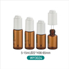 Esansiyel Yağı i&ccedil;in 5ml 10ml 15ml Kahverengi Yuvarlak Cam Damlalık Şişe