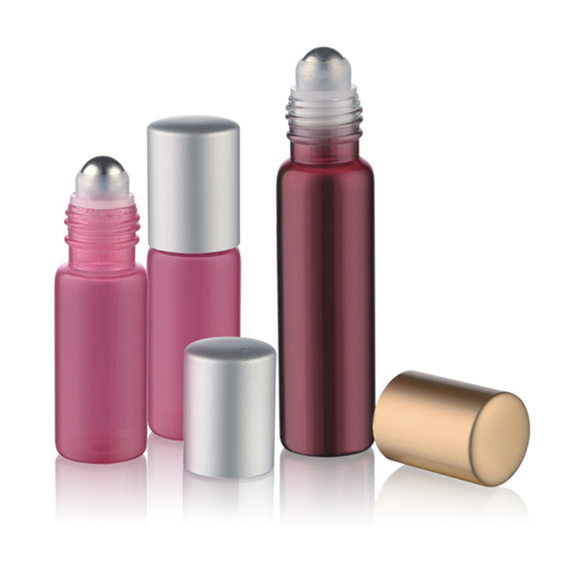 5ml 12ml 15ml 20ml 30ml Pag-spray ng Colored Roller Ball Bottles para sa Essential Oils At Serums