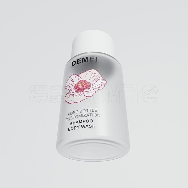 디스크 상단 캡이 있는 90ml 300ml 500ml HDPE 플라스틱 병 