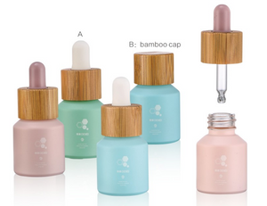 Wide Mouth Cosmetic Packaging na may mga takip sa paglalakbay