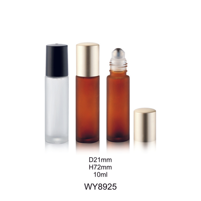 Serumlar ve U&ccedil;ucu Yağlar i&ccedil;in Kalıp Buzlu Veya Amber 10ml Silindir Şişeler Toptan Satış