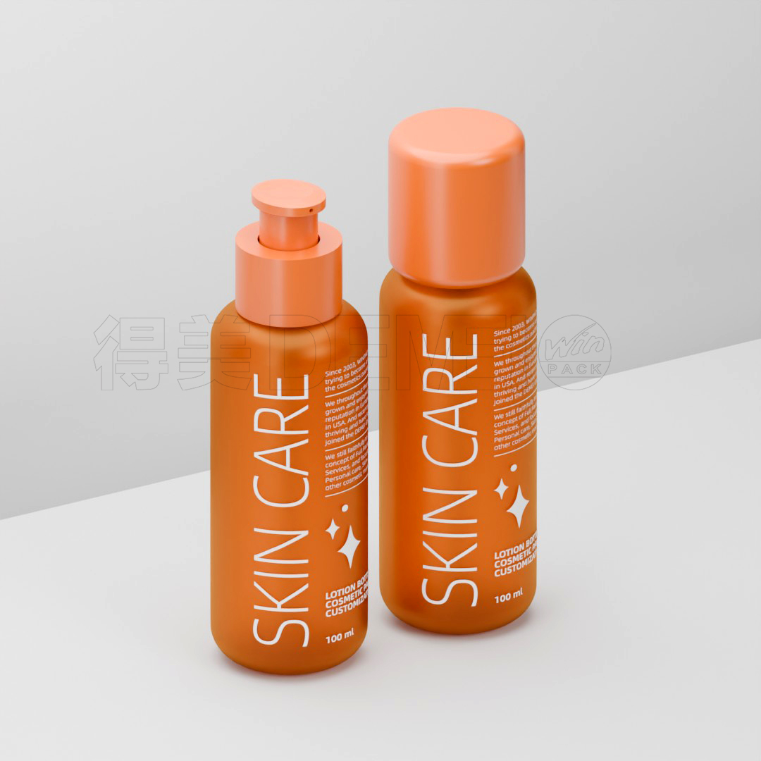 Butelka z rozpylaczem z tworzywa sztucznego PET o pojemności 50 ml i pojemności 100 ml