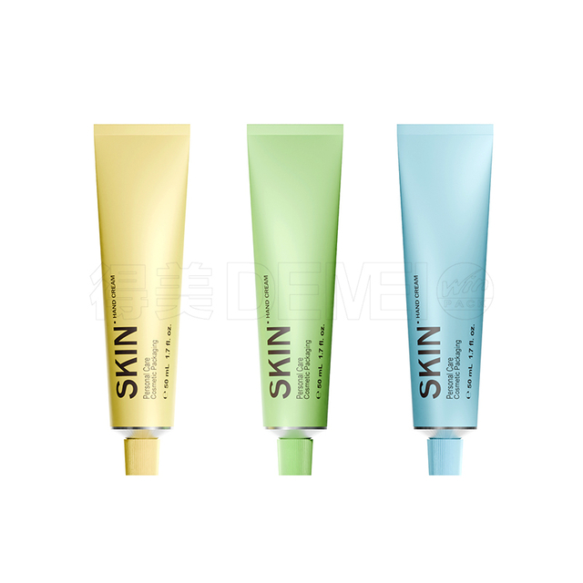 핸드 크림용 스크류 캡이 있는 50ml 알루미늄 튜브