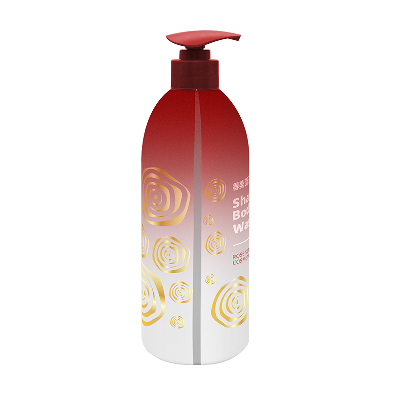550 ml HDPE plastic lotionpompfles voor shampoo en body wash