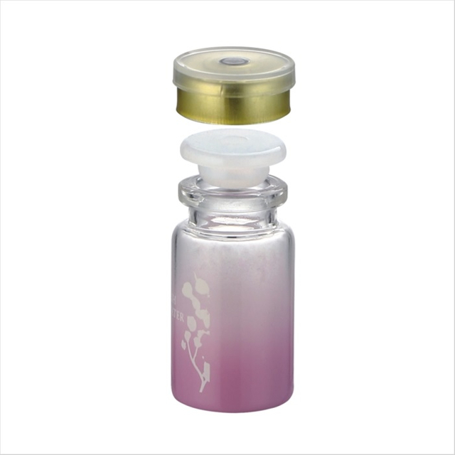5ml 7ml 8ml 10ml 12ml 15ml หลอดแก้วบรรจุภัณฑ์ด้วยยางและฝาพับสำหรับอินซูลิน