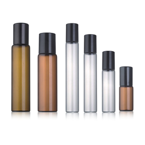 5 ml 8 ml 12 ml 15 ml 20 ml 30 ml 10 ml rolflessen met heldere of amberkleurige kleur voor essenti&euml;le oli&euml;n